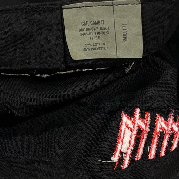 Vintage 90s Marilyn Manson Military Style Hat - Picture 5 of 5